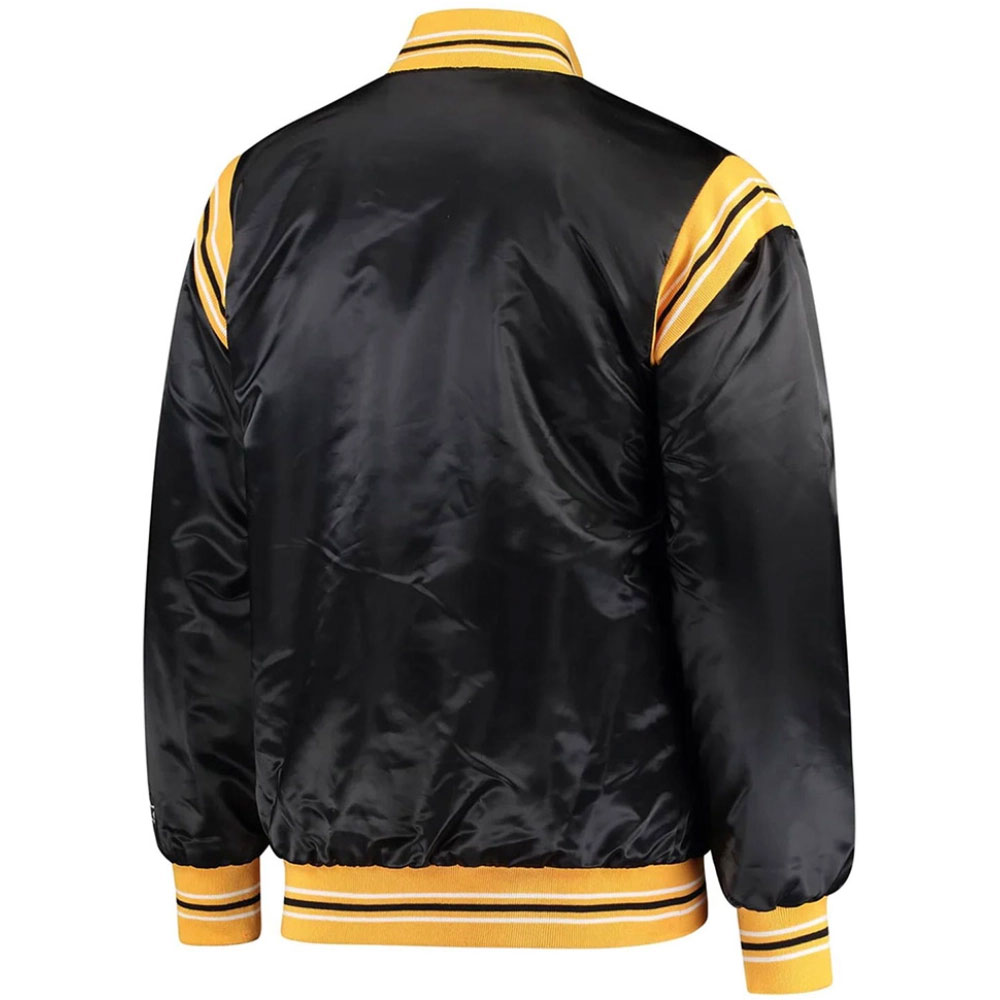 Vancouver Canucks The Enforcer Varsity Satin Jacket