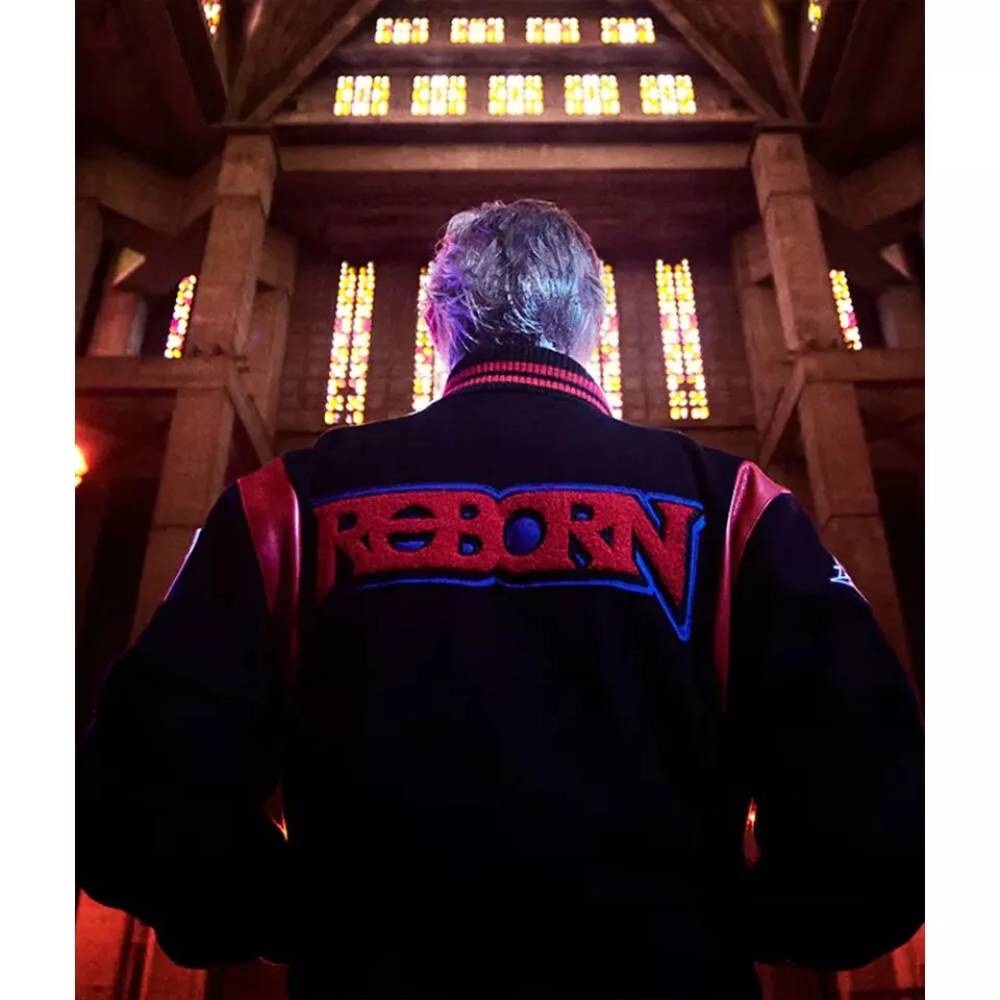 Kavinsky Reborn Varsity Black Wool Jacket - Image 3