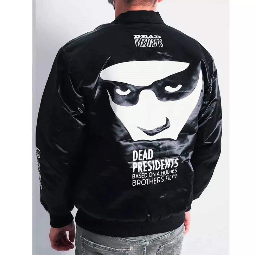 Headgear Classics Dead President Bomber Black Satin Jacket - Image 3