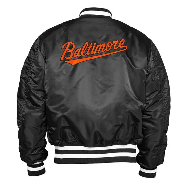 Baltimore Orioles Bomber MA-1 Jacket