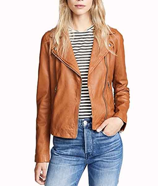 Women’s Brown Leather Jacket