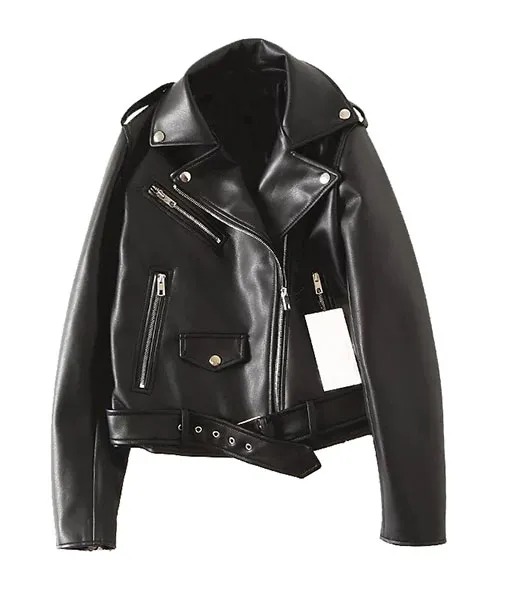 Women’s Black Leather Jacket