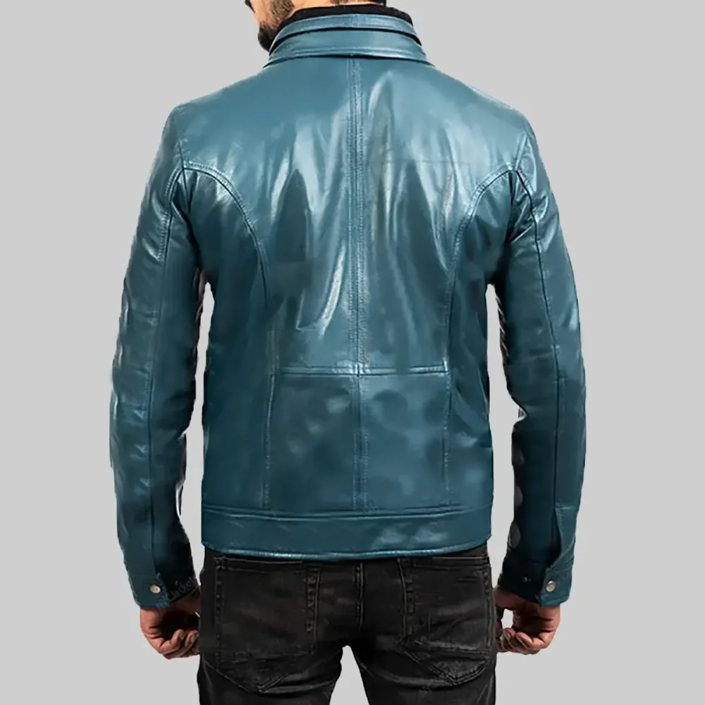Hayden Blue Biker Jacket
