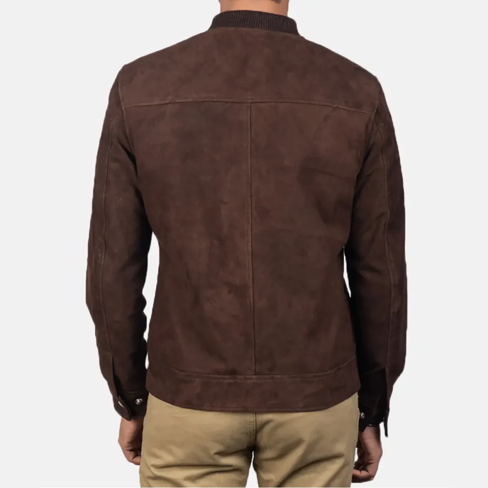 Men’s Brown Suede Jacket