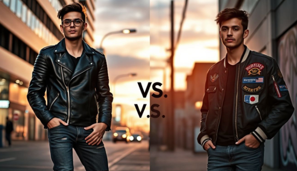 Read more about the article Motorcycle Jackets vs. Bomber Jackets: Which One Fits Your Vibe?
